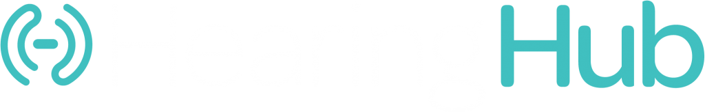 Hearing hub reverse logo